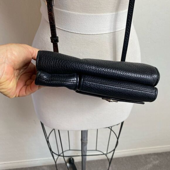 Brighton Black and Brown Crossbody Bag Hudson Organizer - Picture 10 of 12